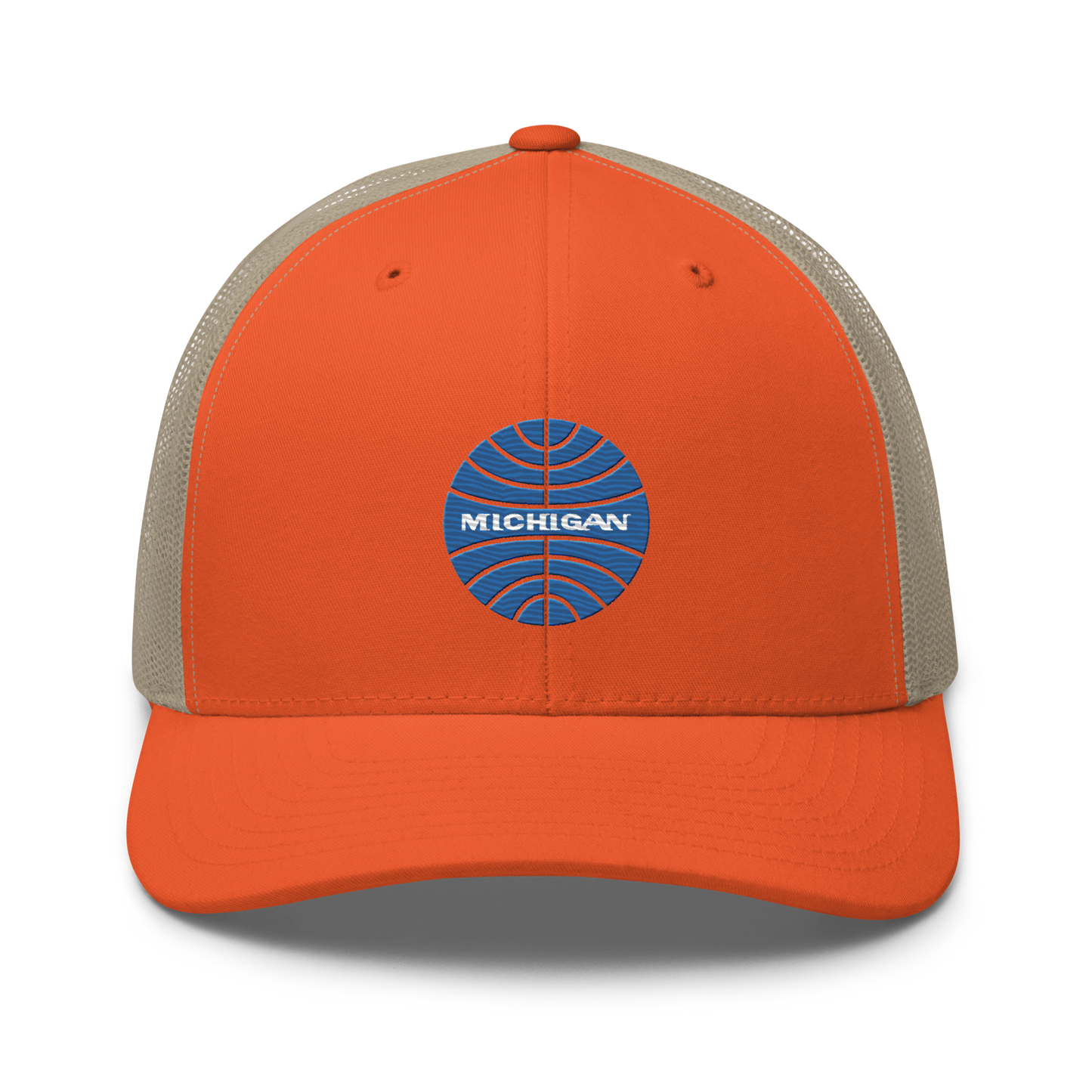 'Michigan' Trucker Hat (Retro Airline Parody)