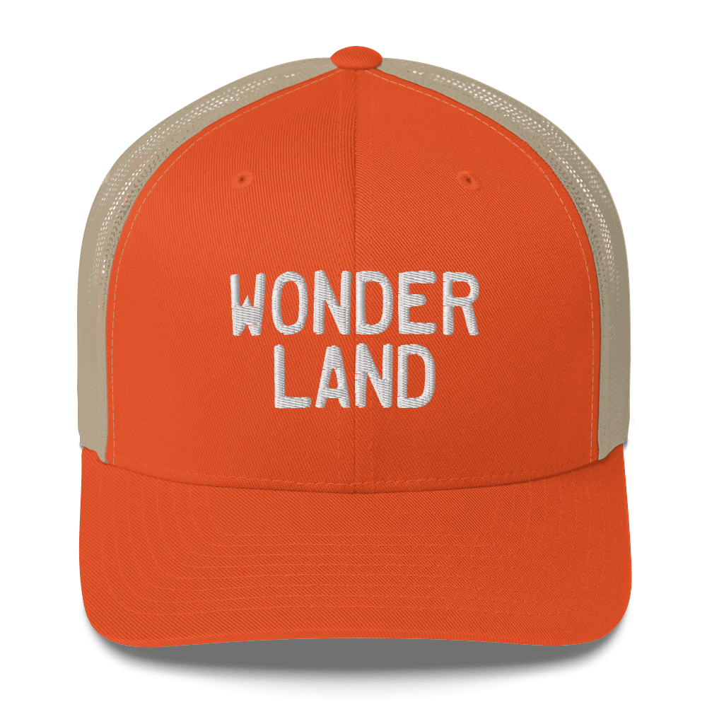 Michigan 'Wonderland' Trucker Cap (Licence Plate Font)