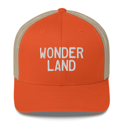 Michigan 'Wonderland' Trucker Cap (Licence Plate Font)