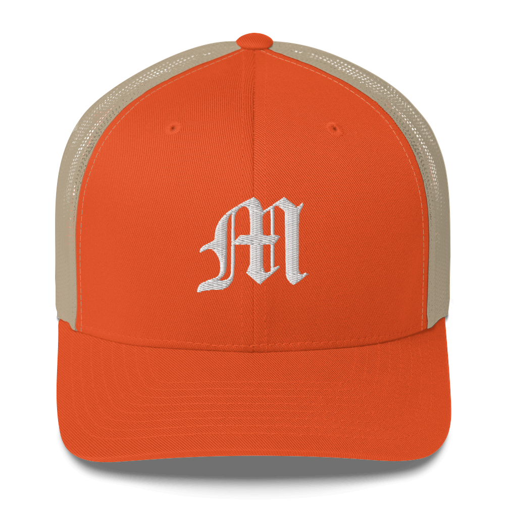 Michigan 'Old English M' Trucker Hat