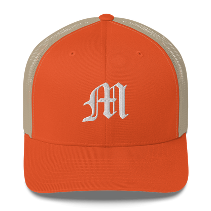 Michigan 'Old English M' Trucker Hat