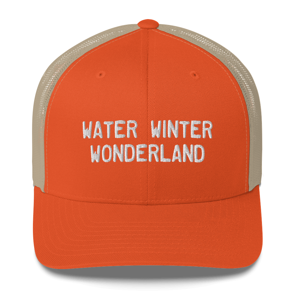 Michigan 'Water Winter Wonderland' Trucker Hat