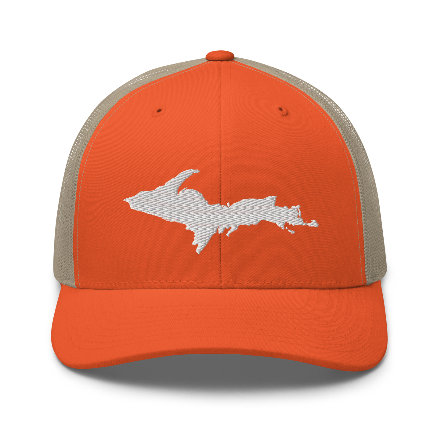 Michigan Upper Peninsula Trucker Hat (w/ UP Outline)