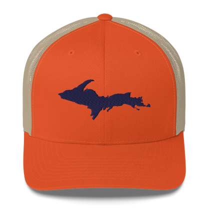 Michigan Upper Peninsula Trucker Hat (w/ UP Outline)