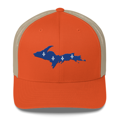 Michigan Upper Peninsula Trucker Hat (French-Canadian Edition)