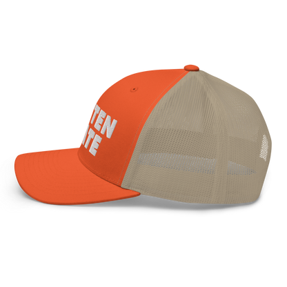 Michigan 'Mitten State' Trucker Hat (Geometric Sans Font)