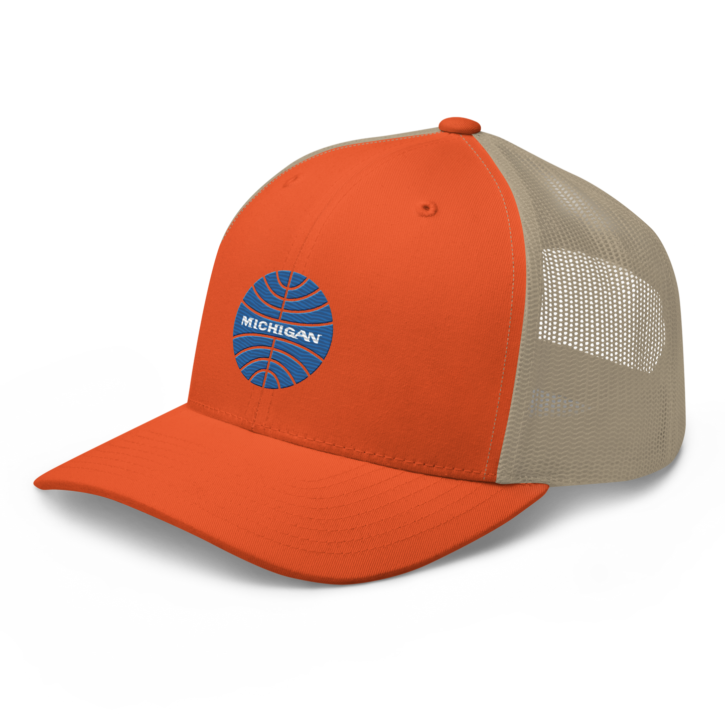 'Michigan' Trucker Hat (Retro Airline Parody)