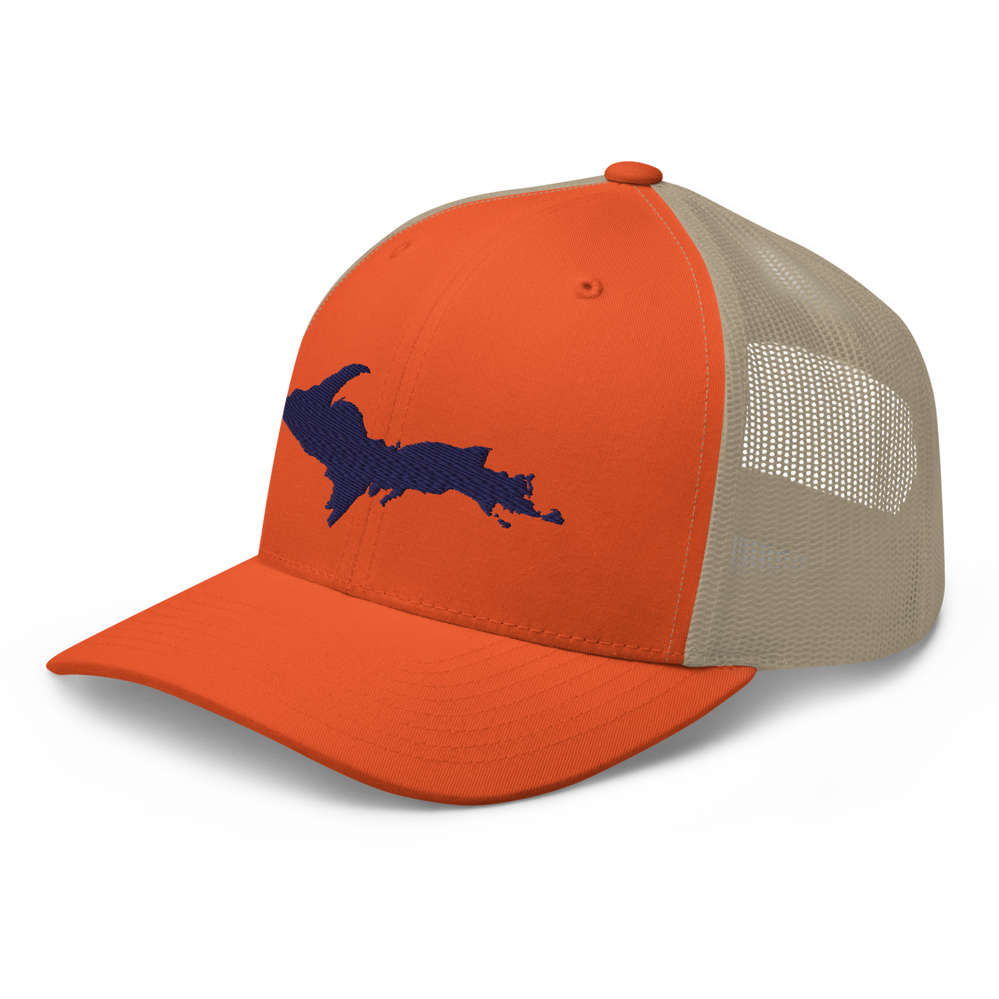 Michigan Upper Peninsula Trucker Hat (w/ UP Outline)