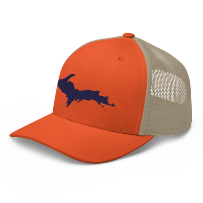 Michigan Upper Peninsula Trucker Hat (w/ UP Outline)