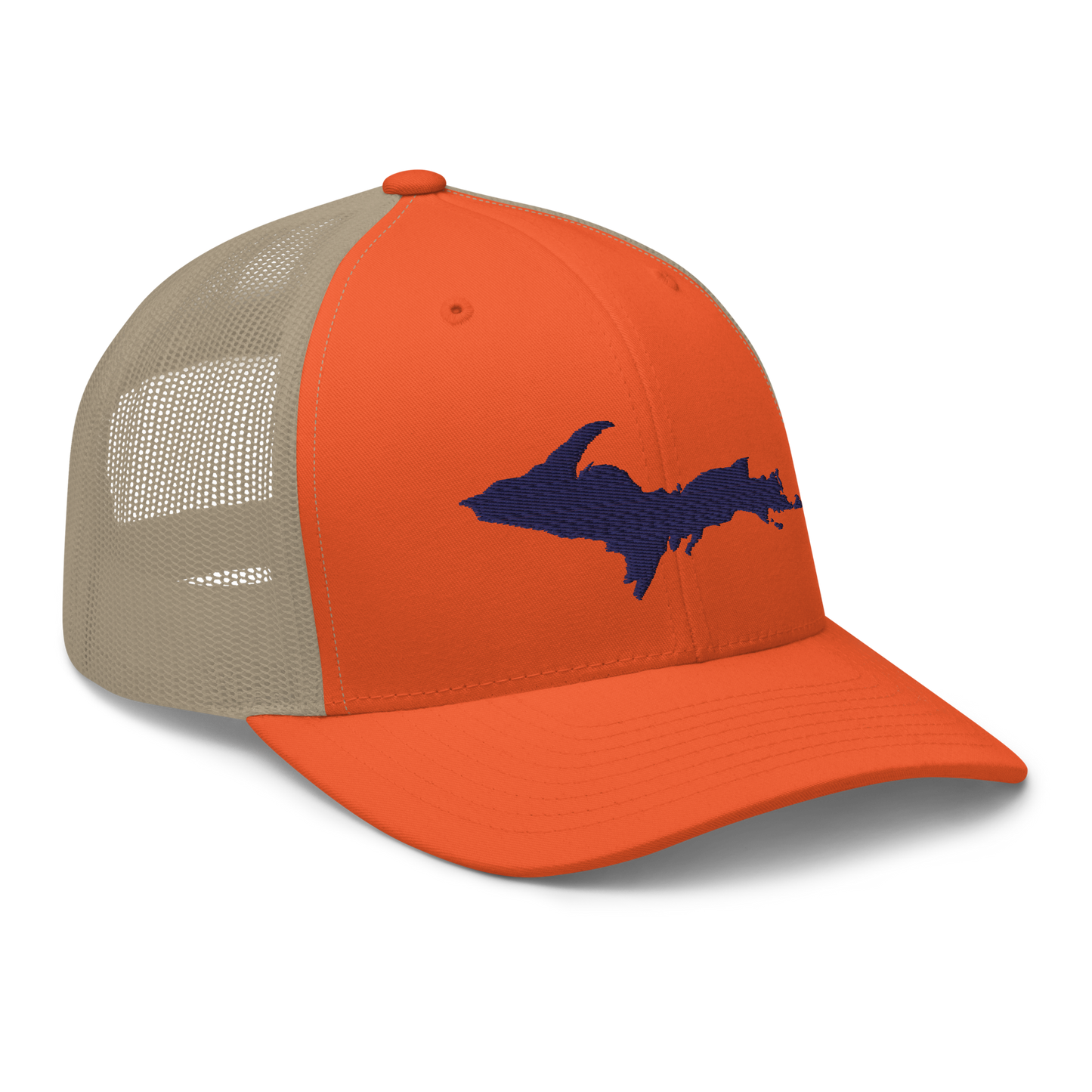 Michigan Upper Peninsula Trucker Hat (w/ UP Outline)