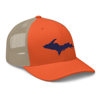 Michigan Upper Peninsula Trucker Hat (w/ UP Outline)