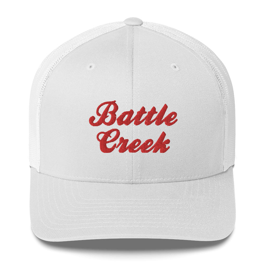 'Battle Creek' Trucker Hat (Cerealmaker Parody)