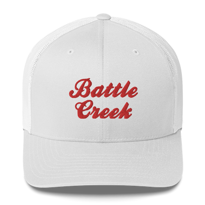 'Battle Creek' Trucker Hat (Cerealmaker Parody)