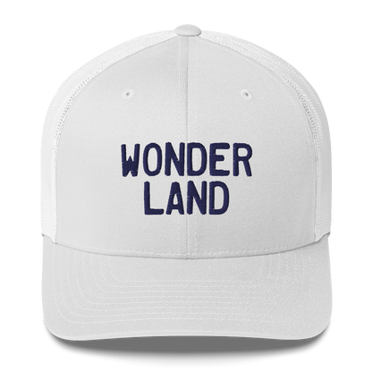 Michigan 'Wonderland' Trucker Cap (Licence Plate Font)