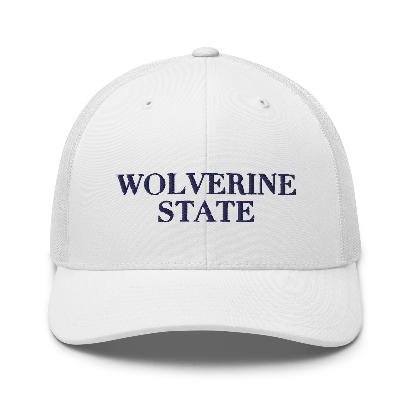 Michigan 'Wolverine State' Trucker Hat (Didone Font)