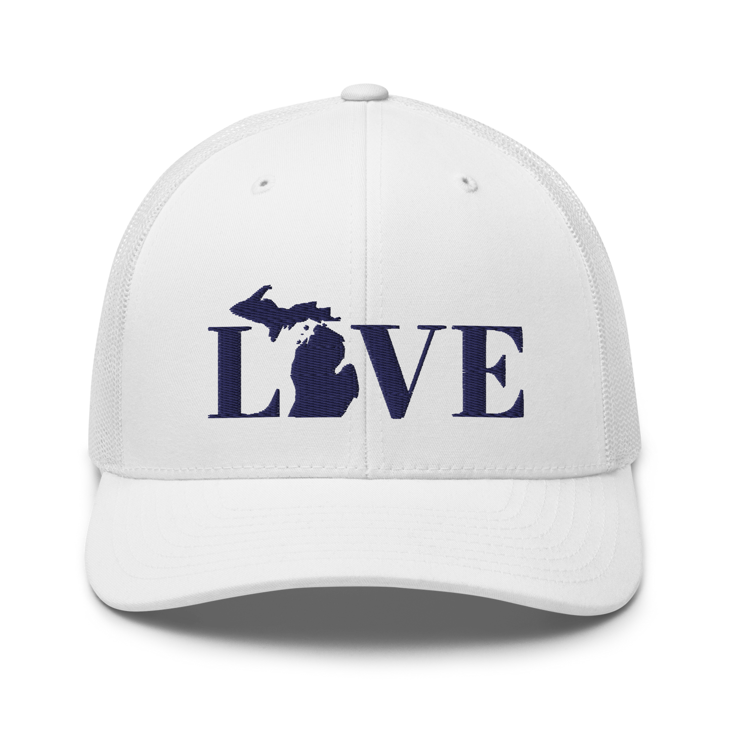 Michigan 'Love' Trucker Hat (Didone Font)