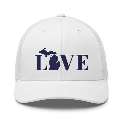 Michigan 'Love' Trucker Hat (Didone Font)