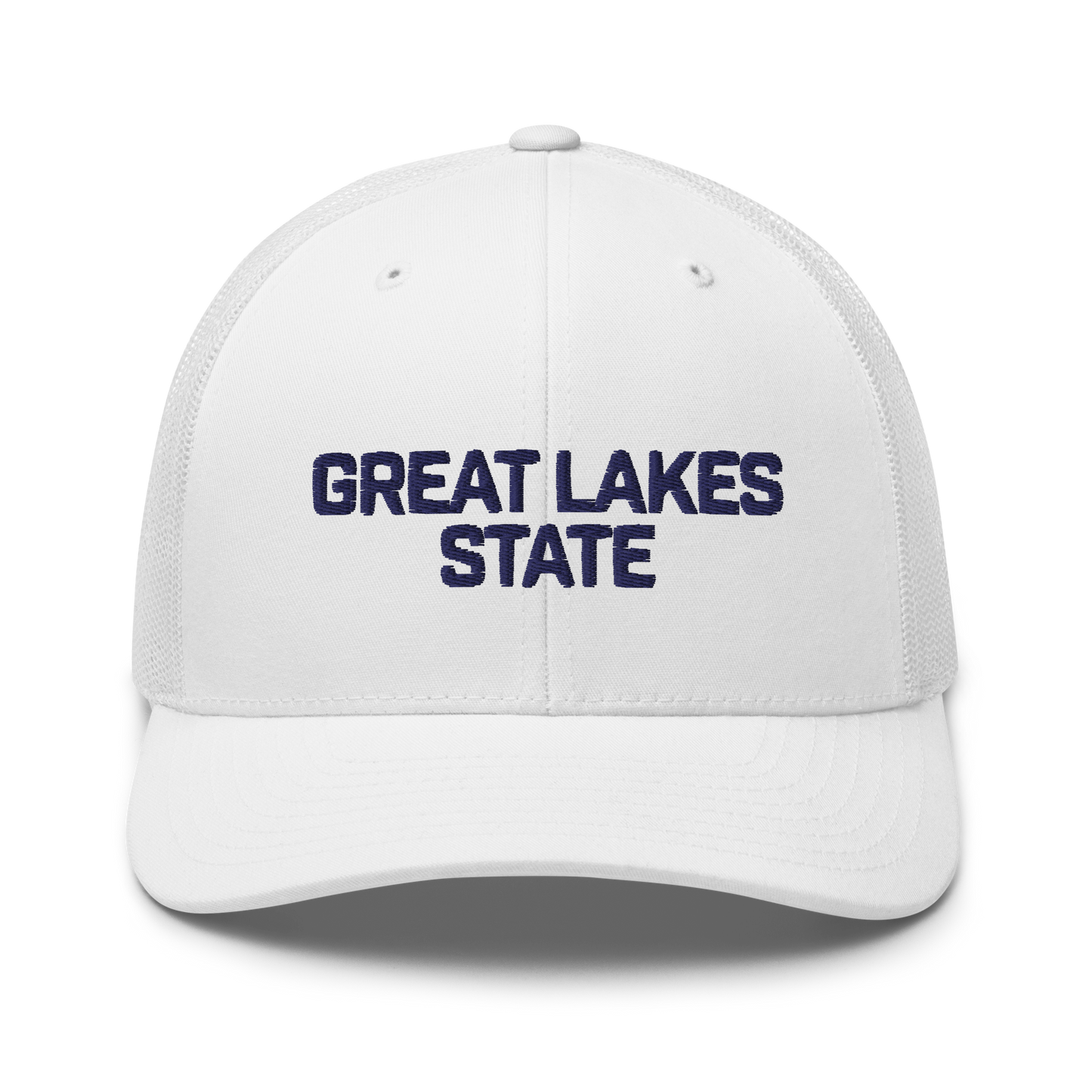 Michigan 'Great Lakes State' Trucker Hat (Maritime Font)