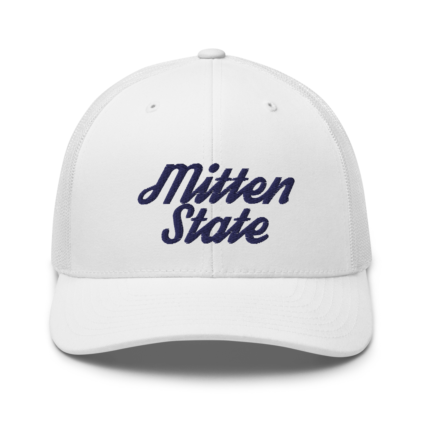 Michigan 'Mitten State' Trucker Hat (Script Font)