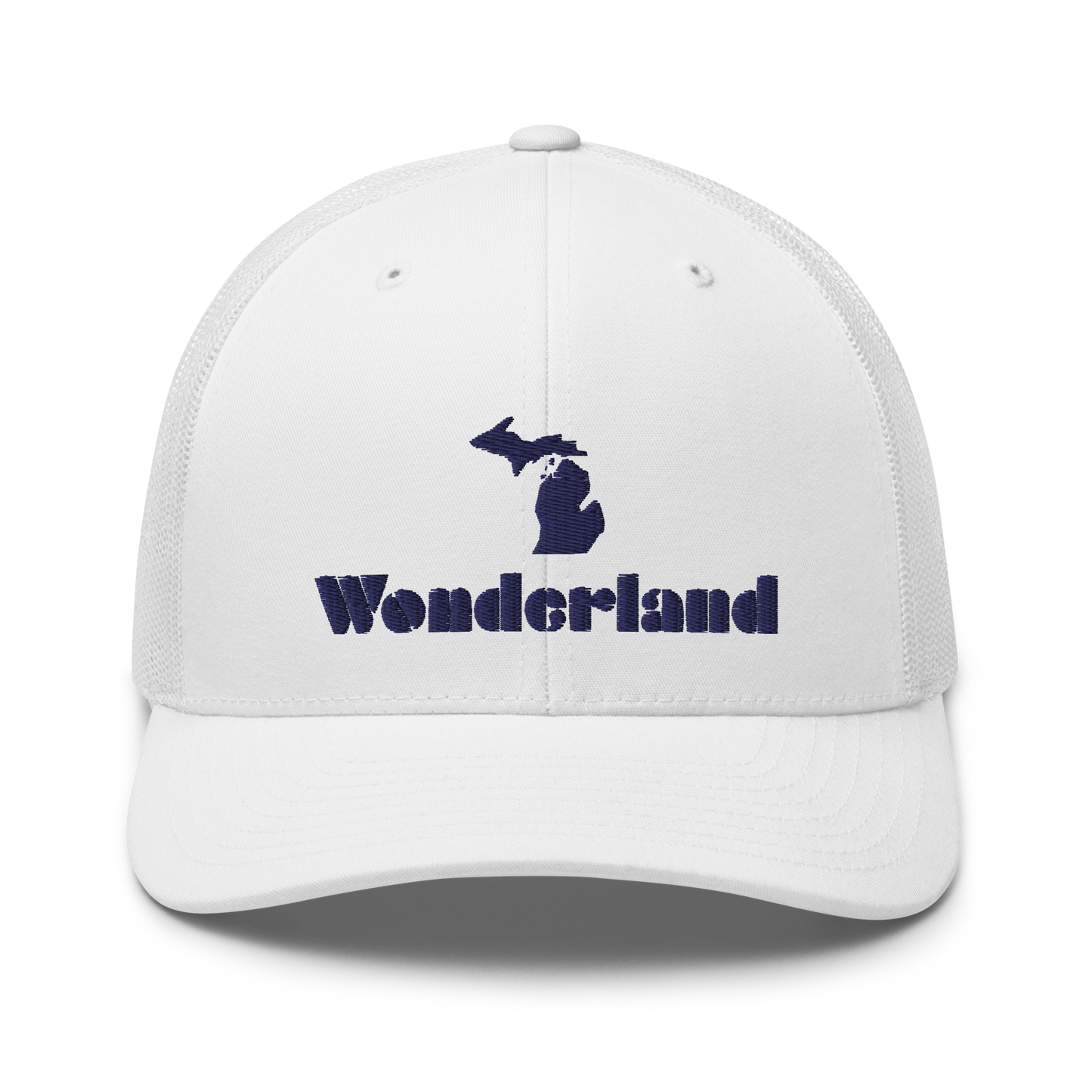 Michigan 'Wonderland' Trucker Hat (Art Deco Font)