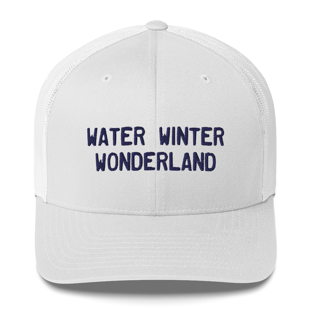 Michigan 'Water Winter Wonderland' Trucker Hat