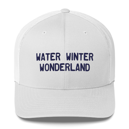 Michigan 'Water Winter Wonderland' Trucker Hat