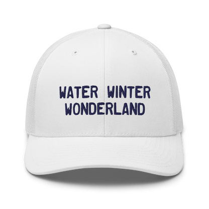 Michigan 'Water Winter Wonderland' Trucker Hat