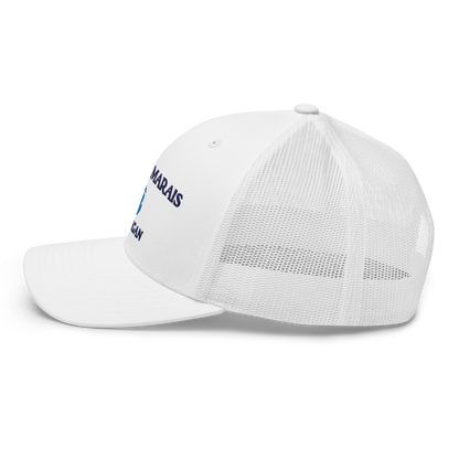 'Grand Marais Michigan' Trucker Hat (w/ Michigan Outline)