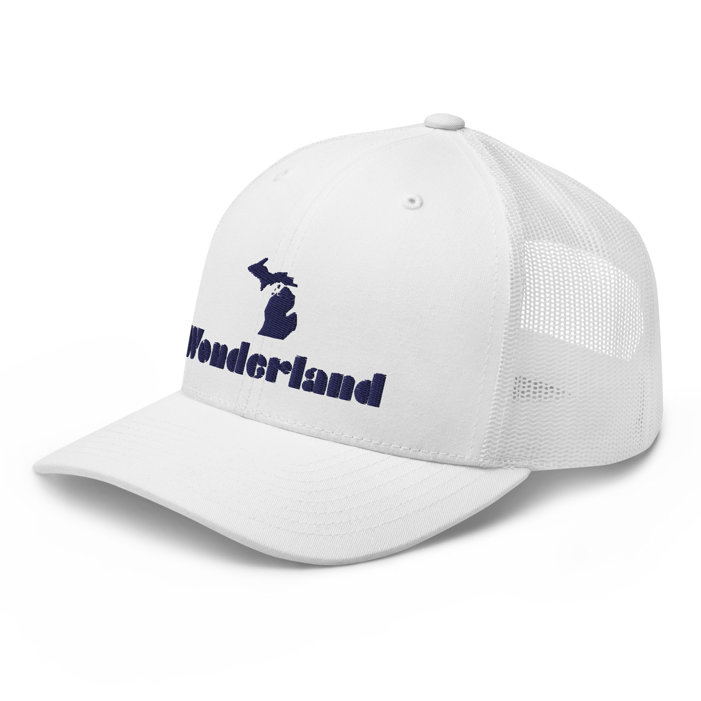 Michigan 'Wonderland' Trucker Hat (Art Deco Font)