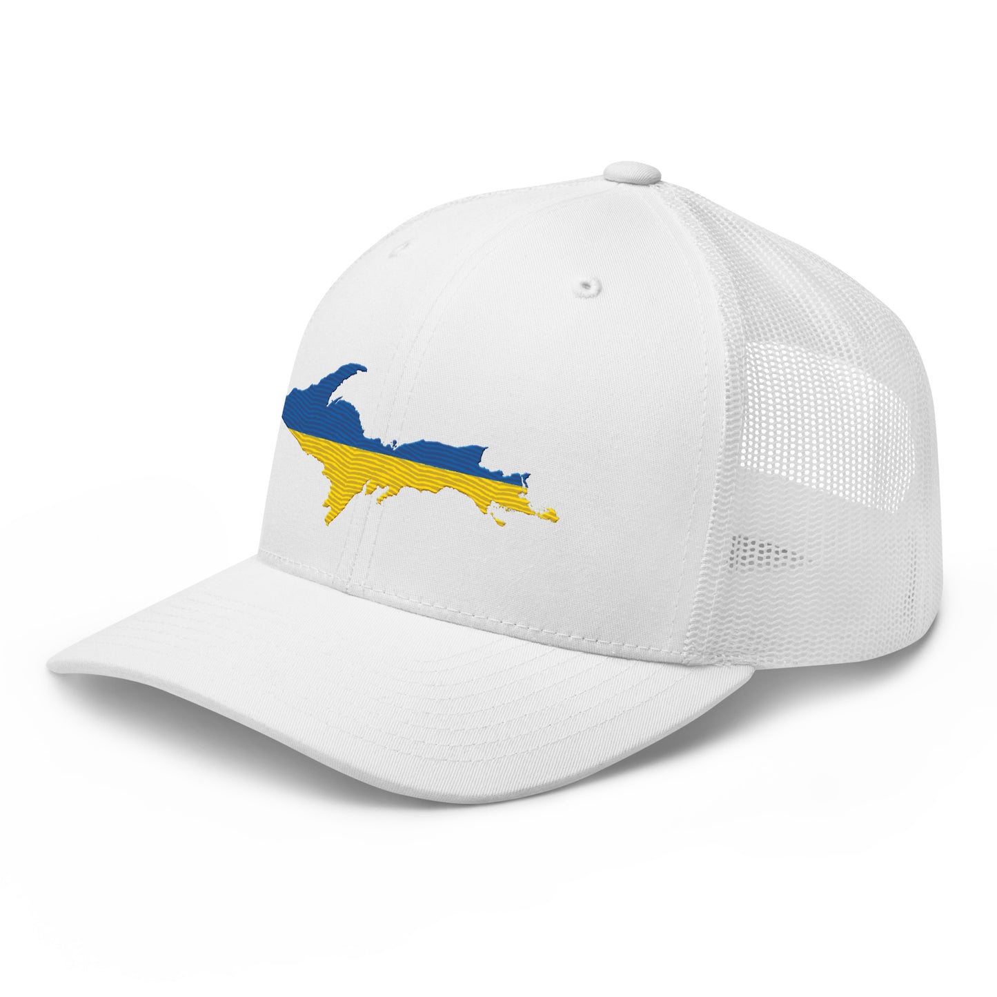 Michigan Upper Peninsula Trucker Hat (Ukraine Edition)