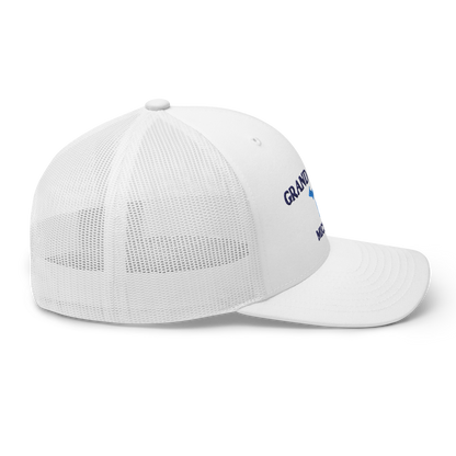 'Grand Rapids Michigan' Trucker Hat (w/ Michigan Outline)