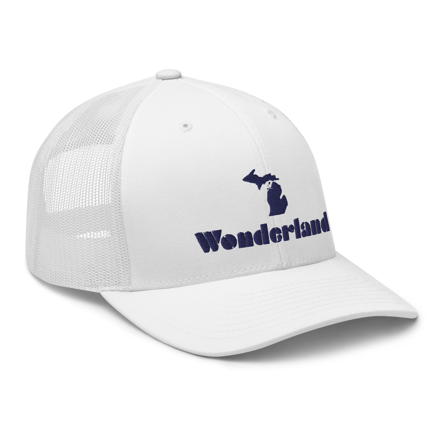 Michigan 'Wonderland' Trucker Hat (Art Deco Font)