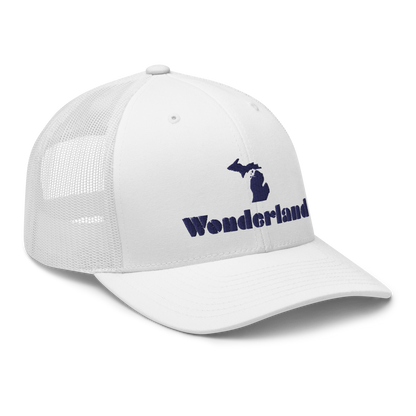 Michigan 'Wonderland' Trucker Hat (Art Deco Font)