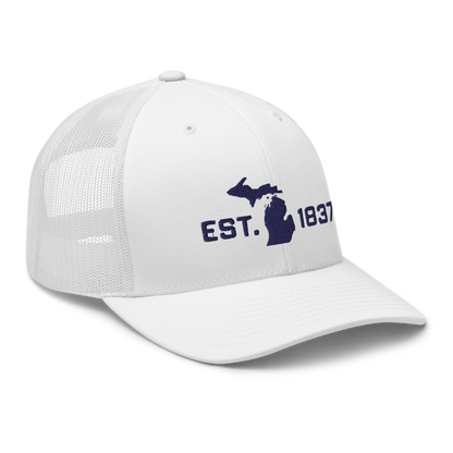 Michigan 'EST 1837' Trucker Hat (Athletic Font)