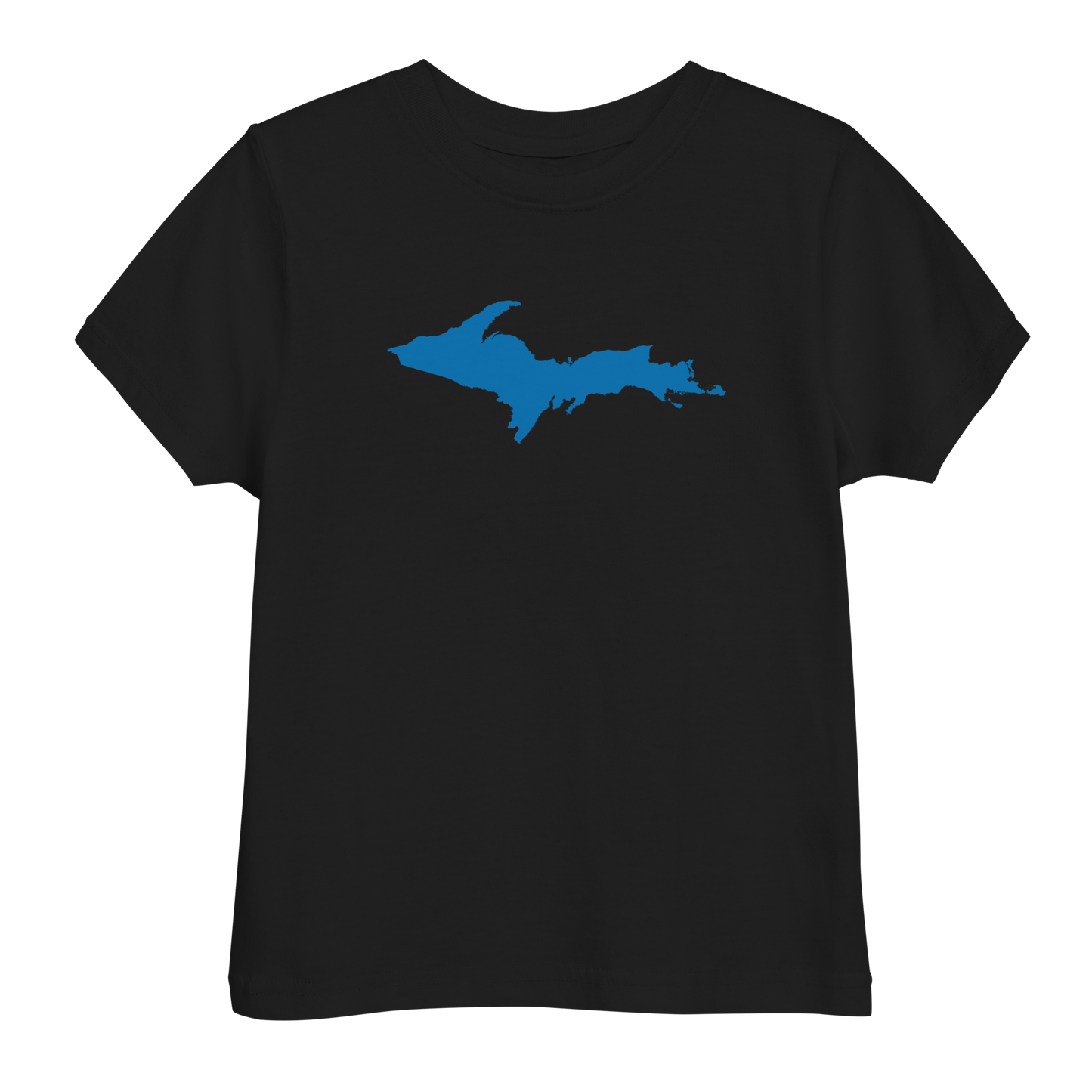 Michigan Upper Peninsula T-Shirt (w/ Azure UP Outline) | Toddler Short Sleeve