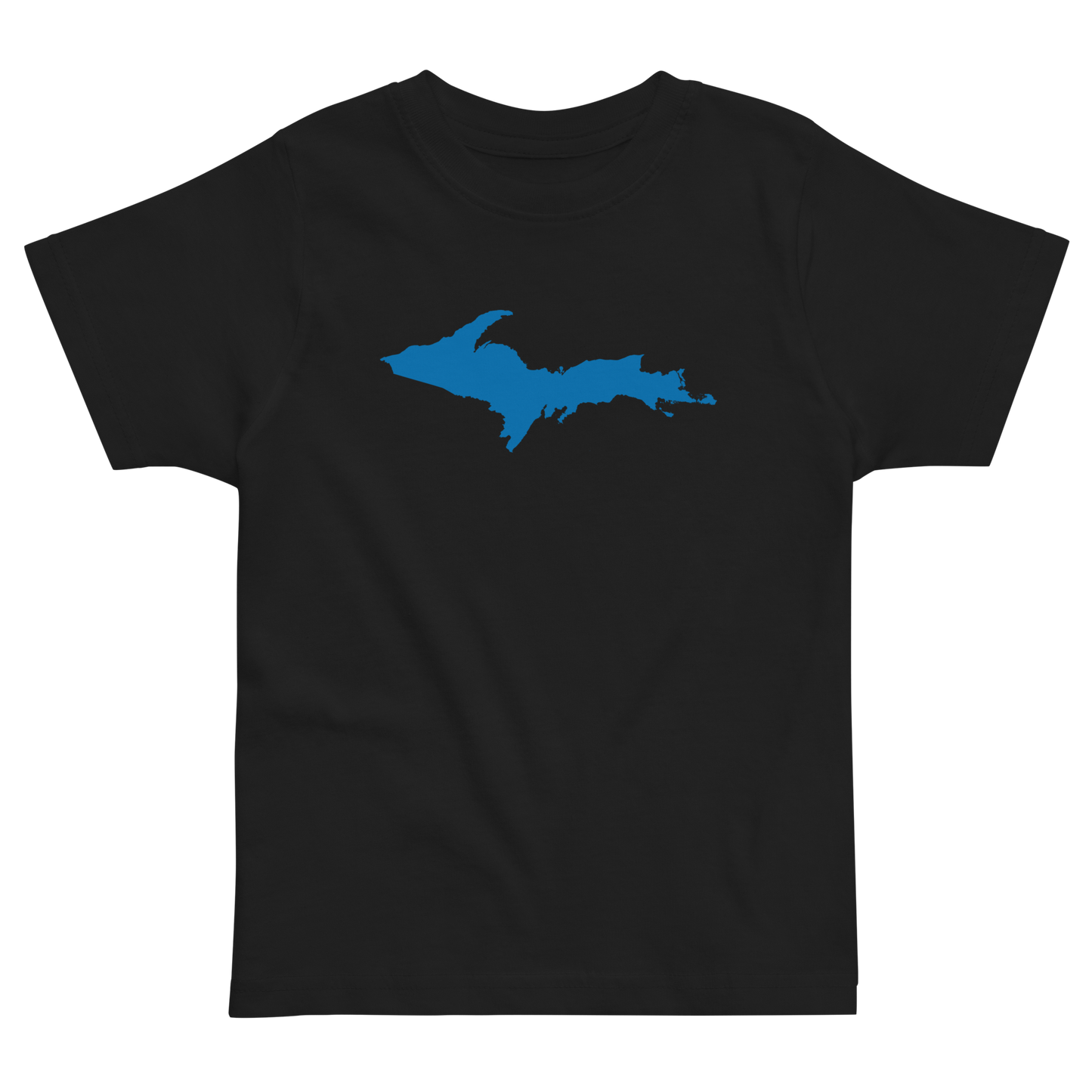 Michigan Upper Peninsula T-Shirt (w/ Azure UP Outline) | Toddler Short Sleeve