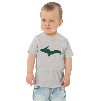 Michigan Upper Peninsula (w/ Green UP Outline) | Toddler Short Sleeve