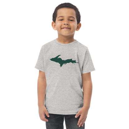 Michigan Upper Peninsula (w/ Green UP Outline) | Toddler Short Sleeve