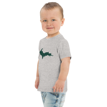 Michigan Upper Peninsula (w/ Green UP Outline) | Toddler Short Sleeve