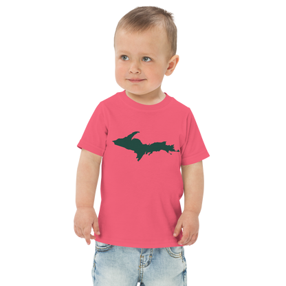 Michigan Upper Peninsula (w/ Green UP Outline) | Toddler Short Sleeve