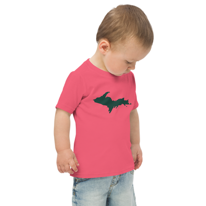 Michigan Upper Peninsula (w/ Green UP Outline) | Toddler Short Sleeve