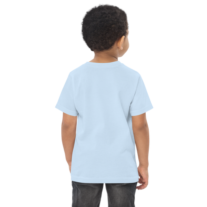 Michigan Upper Peninsula T-Shirt (w/ Ukraine Flag Outline) | Toddler Short Sleeve