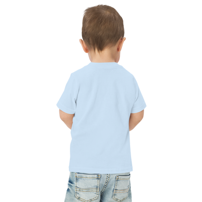 Michigan Upper Peninsula T-Shirt (w/ UP Finland Flag Outline) | Toddler Short Sleeve