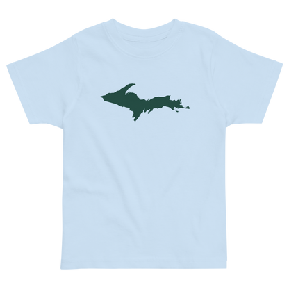 Michigan Upper Peninsula (w/ Green UP Outline) | Toddler Short Sleeve