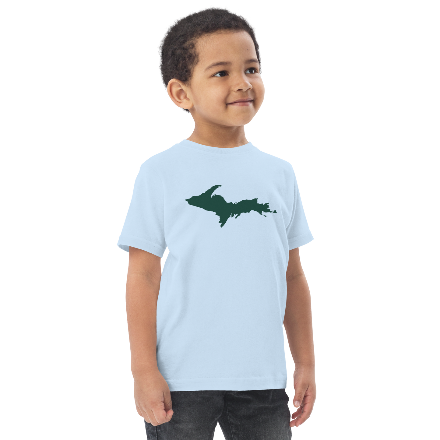 Michigan Upper Peninsula (w/ Green UP Outline) | Toddler Short Sleeve