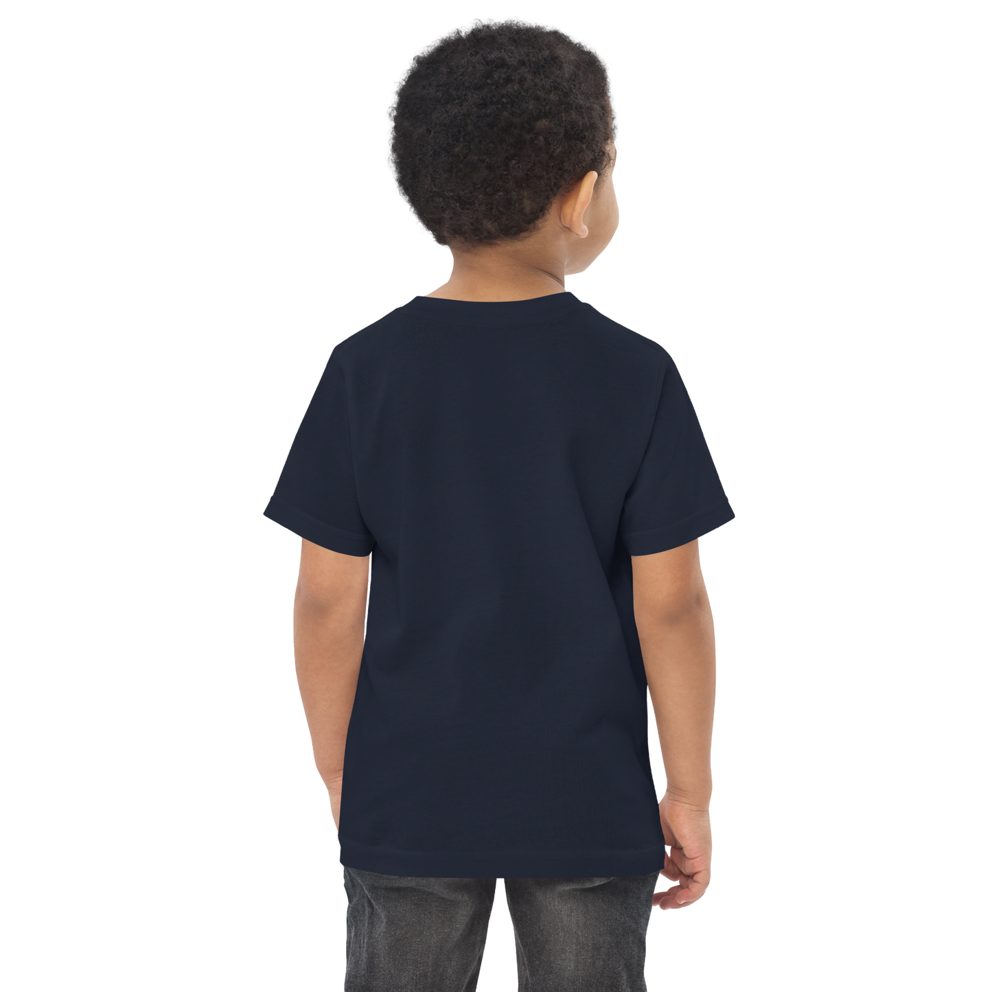 Michigan Upper Peninsula T-Shirt (w/ Ukraine Flag Outline) | Toddler Short Sleeve