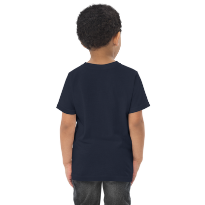 Michigan Upper Peninsula T-Shirt (w/ UP Finland Flag Outline) | Toddler Short Sleeve