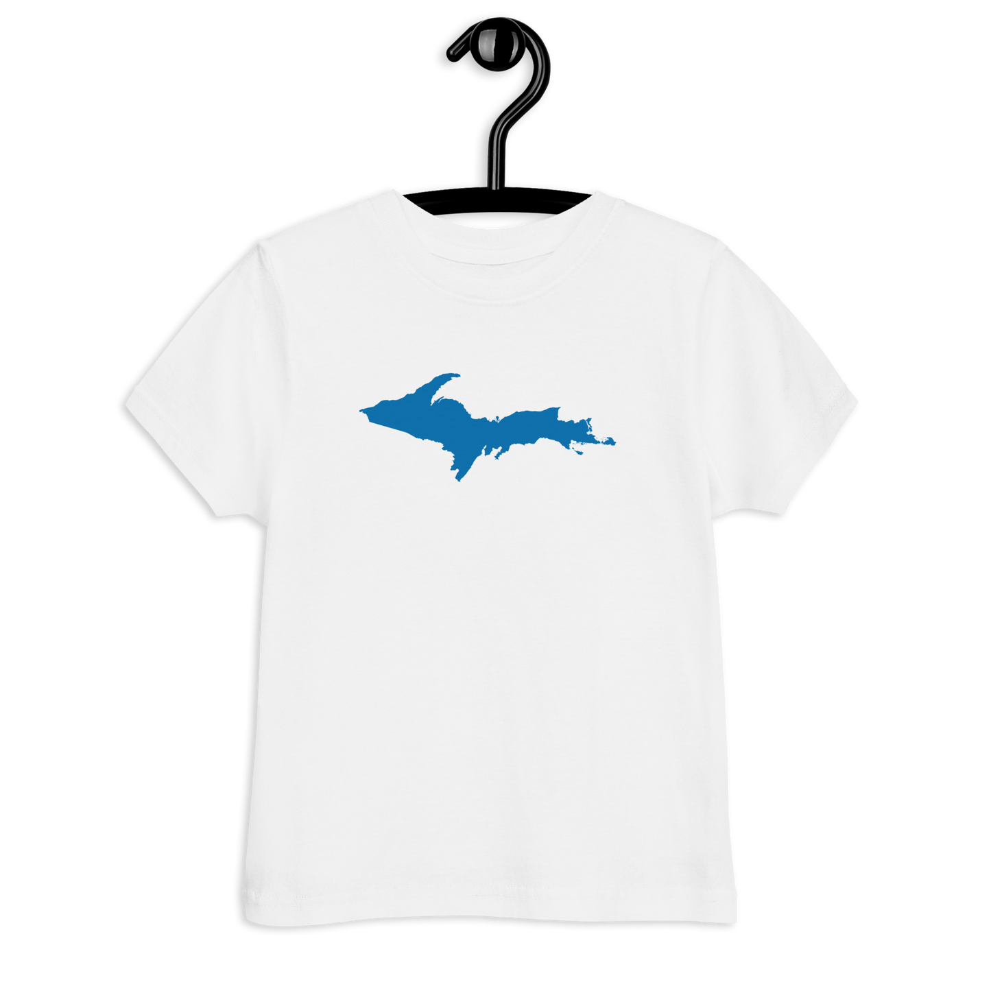 Michigan Upper Peninsula T-Shirt (w/ Azure UP Outline) | Toddler Short Sleeve