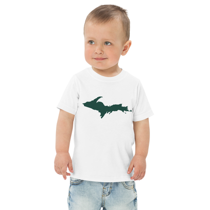 Michigan Upper Peninsula (w/ Green UP Outline) | Toddler Short Sleeve