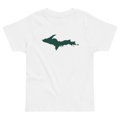 Michigan Upper Peninsula (w/ Green UP Outline) | Toddler Short Sleeve